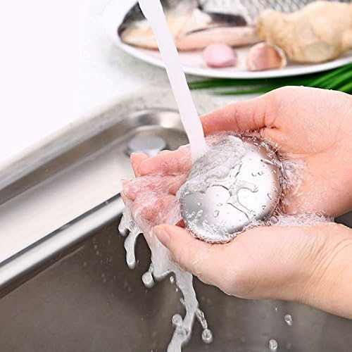 Odour removing steel soap eliminating kitchen smells and cleaning hands effectively