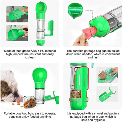 Multi-purpose Dog Water Bottle pet accessory