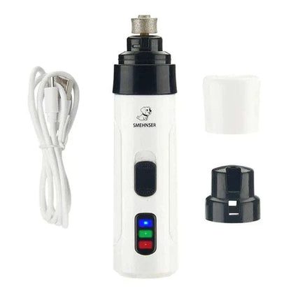 Safe-Touch Pet Nail Grinder for gentle, painless dog and cat nail grooming with low vibration noise