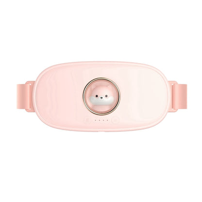 Compact rechargeable menstrual massager for pain relief and cramps during periods