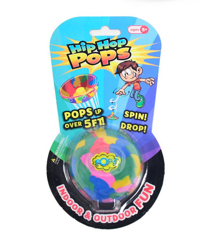 Colorful fidget bouncer toy bouncing on surface for endless fun and stress relief