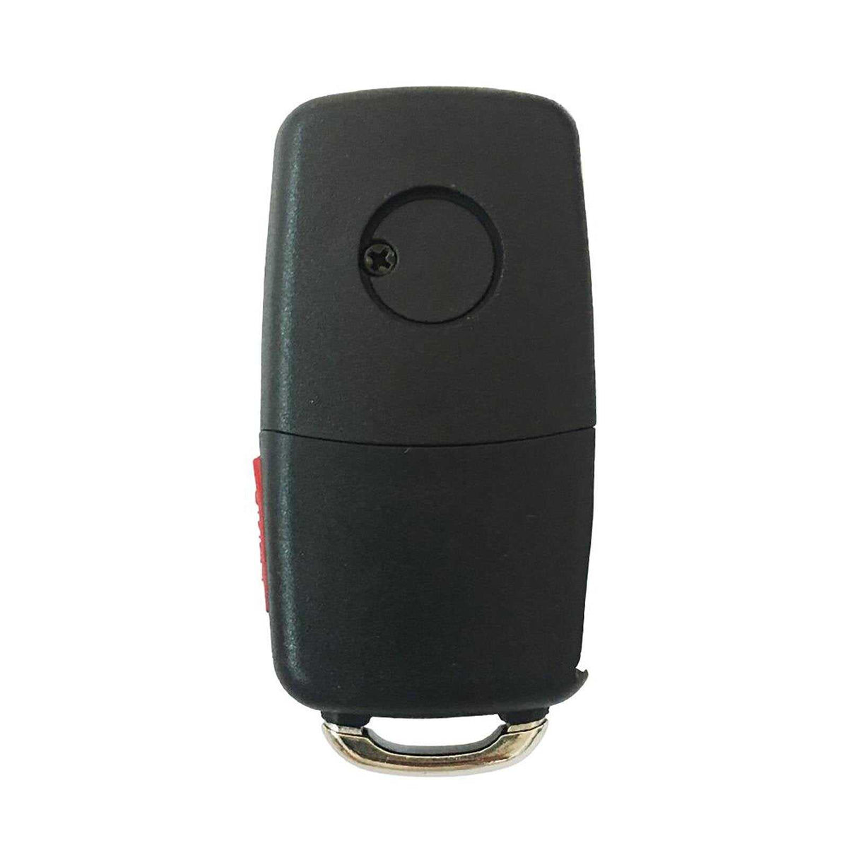 Compact compartment car key with hidden storage, designed to look like a standard car key for discreet security