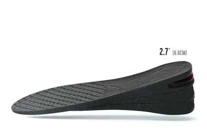 Sole Boosters discreetly lifting height inside shoes for confident posture and stride