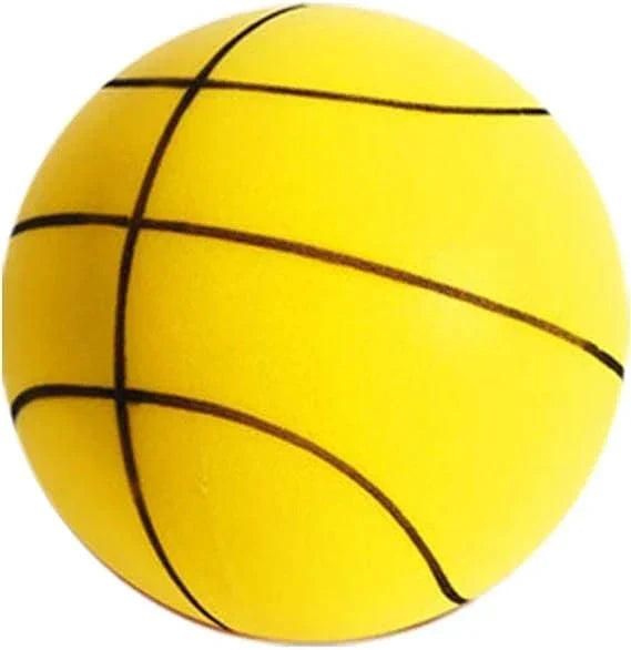 silent basketball with noise-canceling technology for quiet practice indoors