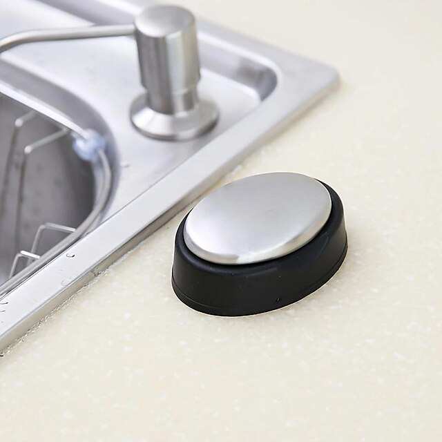 Shiny metallic odour removing steel soap designed to eliminate cooking smells effectively and last long
