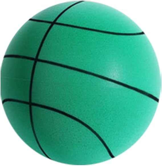 Silent basketball with noise-canceling technology for quiet indoor practice