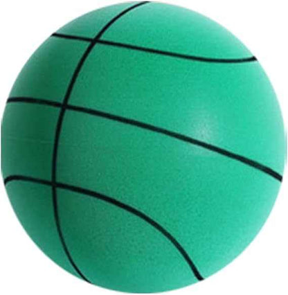 Silent basketball with noise-canceling technology for quiet indoor practice