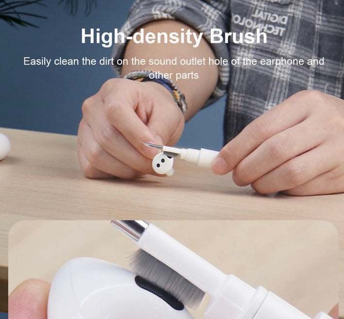 Airpod cleaning kit with tools for hygienic earbud maintenance